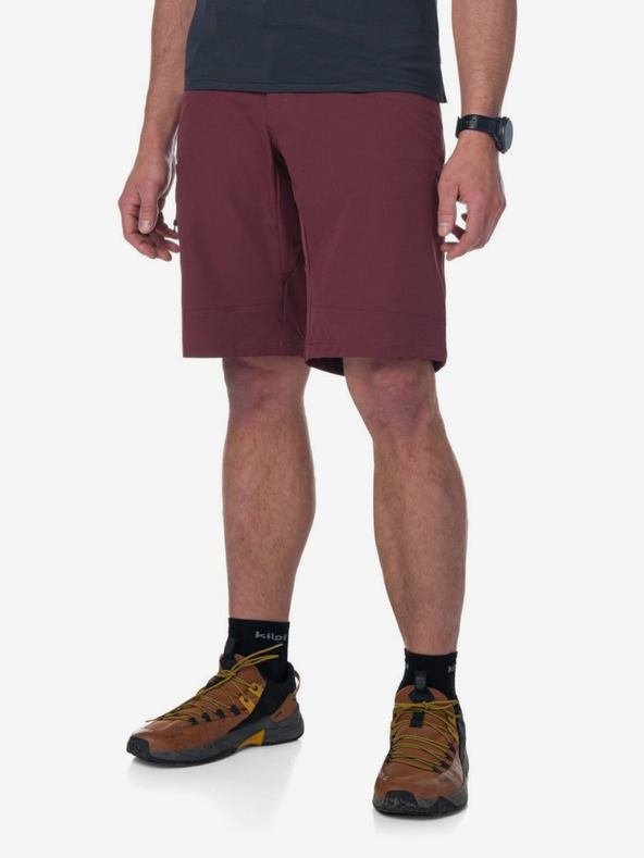 Kilpi Ανδρικό μπορντό αθλητικό σορτς Kilpi NAVIA