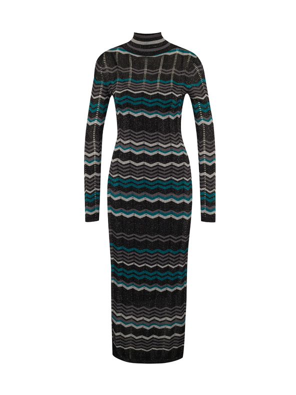 Orsay Μαύρο γυναικείο μίντι φόρεμα ORSAY