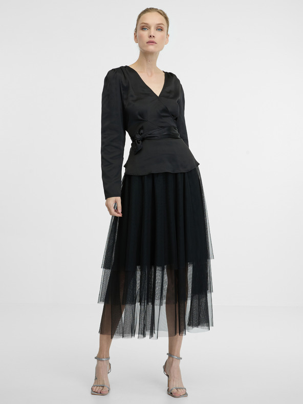 Orsay Μαύρη γυναικεία μπλούζα ORSAY