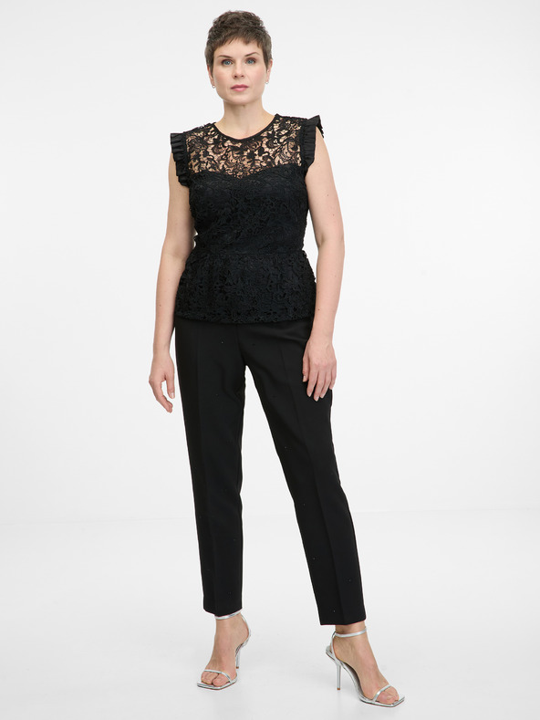 Orsay Μαύρη γυναικεία μπλούζα ORSAY