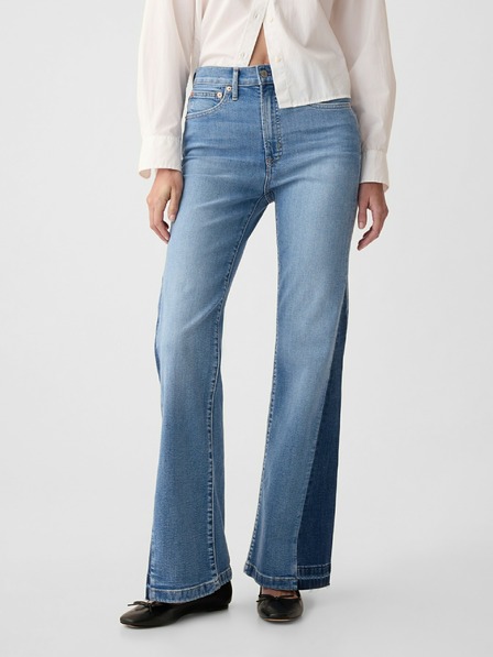 GAP Τζιν '70s flare High Rise Patched GAP