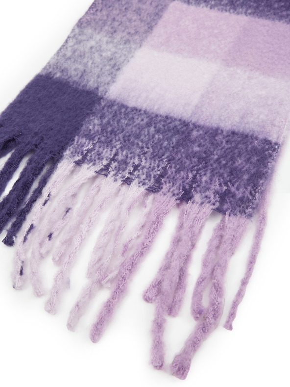 Orsay Μωβ γυναικείο χειμερινό κασκόλ ORSAY