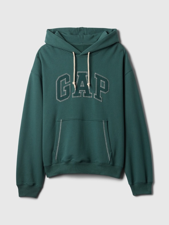 GAP Oversized φούτερ με ραμμένο λογότυπο GAP