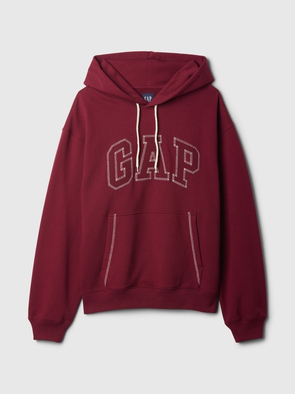 GAP Oversized φούτερ με ραμμένο λογότυπο GAP