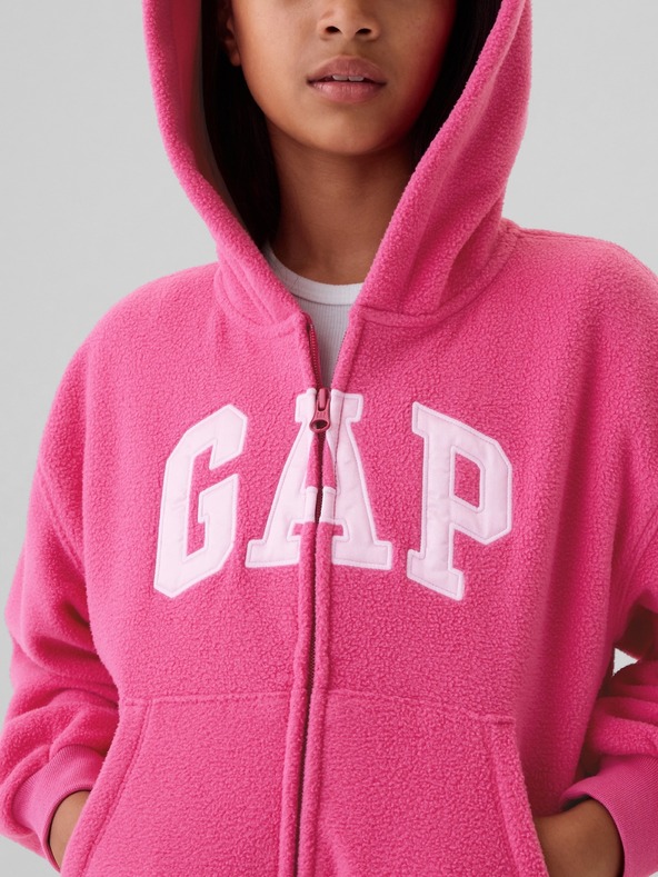 GAP Παιδική φούτερ μπλούζα με λογότυπο Pro Fleece GAP