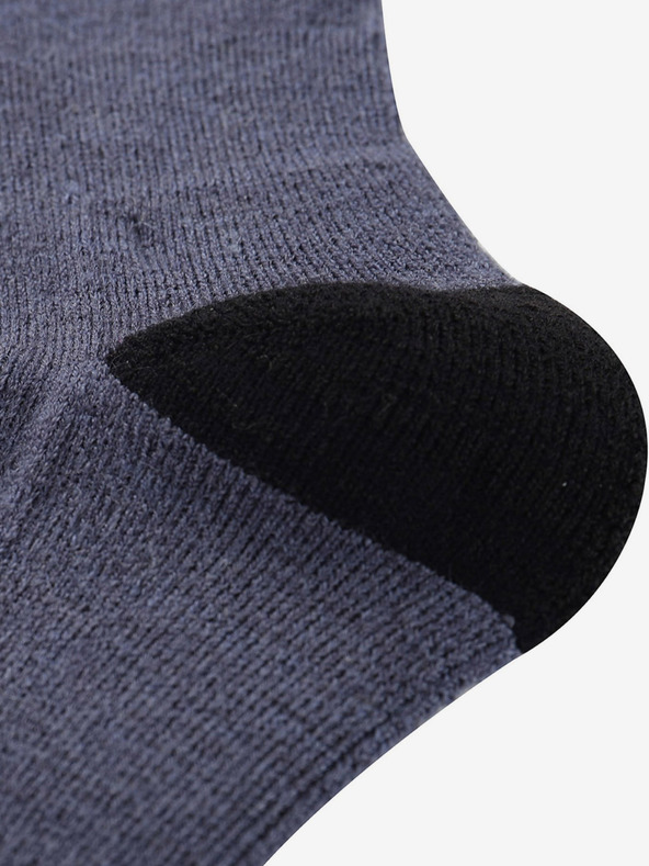 ALPINE PRO Γκρίζες γυναικείες κάλτσες από μαλλί Merino ALPINE PRO Phalte