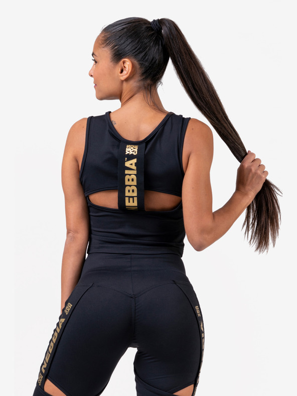 Nebbia Honey Bunny tank top 822 - μαύρο