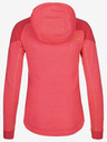 Kilpi Κοραλλί γυναικείο λειτουργικό φούτερ με κουκούλα Kilpi MEMPHIS-W