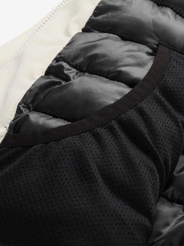 ALPINE PRO Γυναικείο μπουφάν σκι με μεμβράνη ptx για χιόνι ALPINE PRO REASA creme