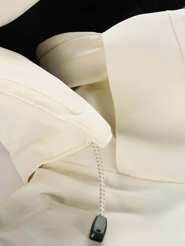 ALPINE PRO Γυναικείο μπουφάν σκι με μεμβράνη ptx για χιόνι ALPINE PRO REASA creme