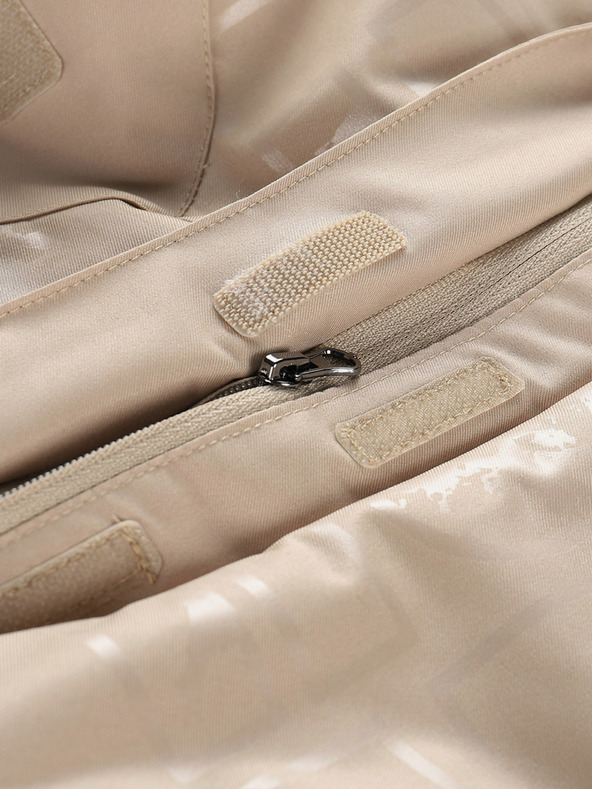 ALPINE PRO Γυναικείο μπουφάν σκι με μεμβράνη ptx snow ALPINE PRO DAMA λευκό πιπέρι