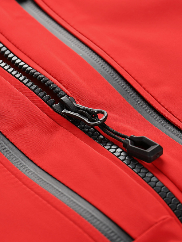 ALPINE PRO Γυναικείο μπουφάν σκι με μεμβράνη ptx snow ALPINE PRO REASA olympic red