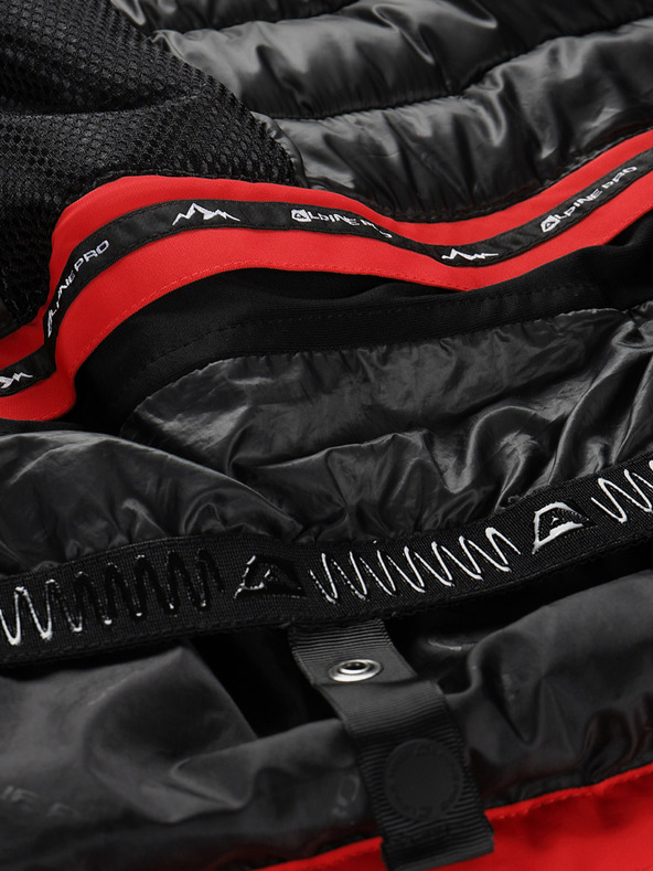 ALPINE PRO Γυναικείο μπουφάν σκι με μεμβράνη ptx snow ALPINE PRO REASA olympic red