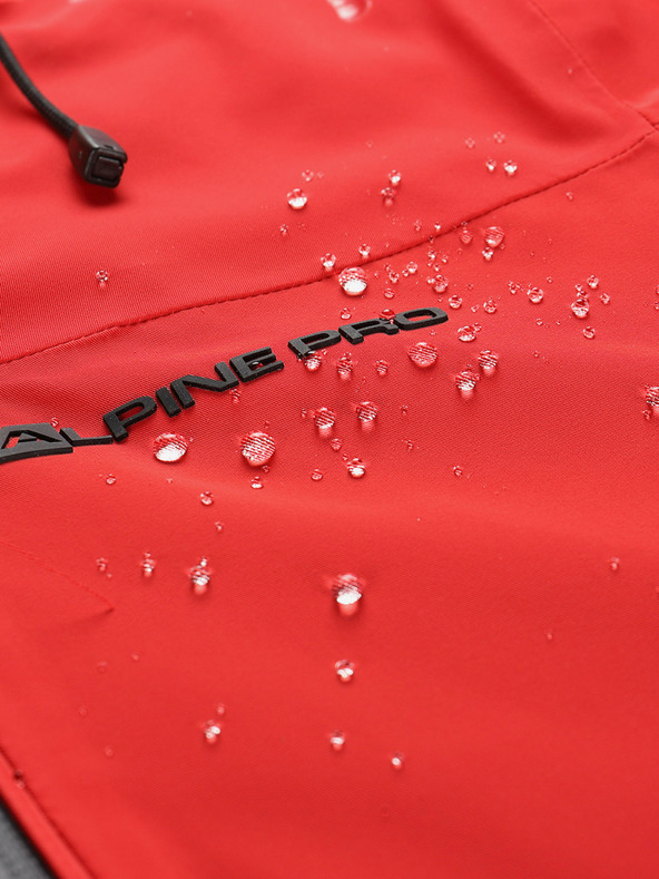 ALPINE PRO Γυναικείο μπουφάν σκι με μεμβράνη ptx snow ALPINE PRO REASA olympic red