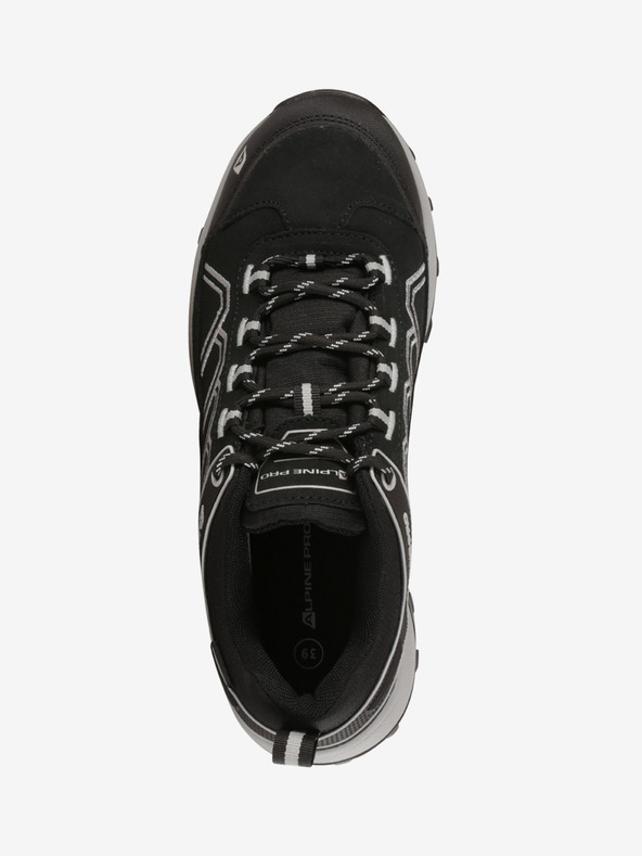 ALPINE PRO Παπούτσια εξωτερικού χώρου με μεμβράνη ptx ALPINE PRO GIMIE μαύρο