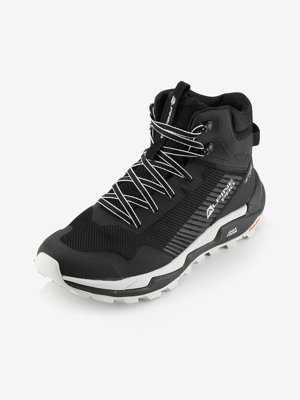 ALPINE PRO Εξωτερικά παπούτσια αστραγάλου με giga boom ALPINE PRO PONTE μαύρο