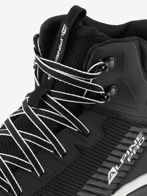 ALPINE PRO Εξωτερικά παπούτσια αστραγάλου με giga boom ALPINE PRO PONTE μαύρο