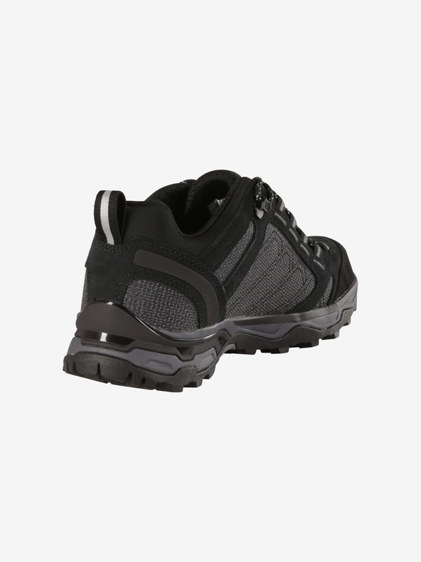 ALPINE PRO Παπούτσια εξωτερικού χώρου από Kevlar με μεμβράνη ptx ALPINE PRO IBANE μαύρο