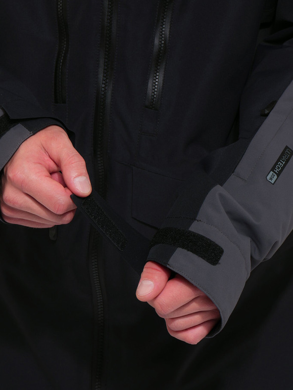 Horsefeathers Halen II μπουφάν - μαύρο/σίδερο Horsefeathers