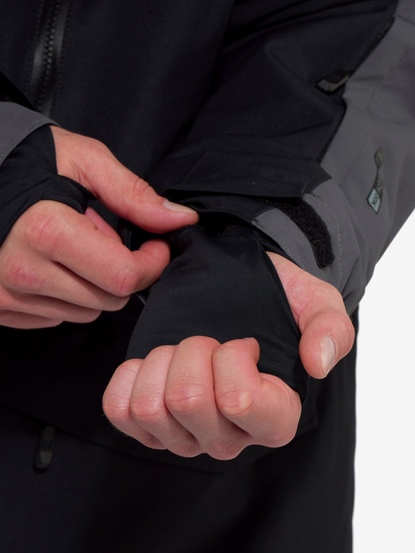 Horsefeathers Halen II μπουφάν - μαύρο/σίδερο Horsefeathers