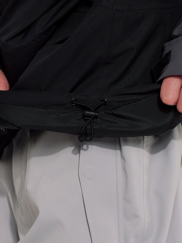 Horsefeathers Halen II μπουφάν - μαύρο/σίδερο Horsefeathers