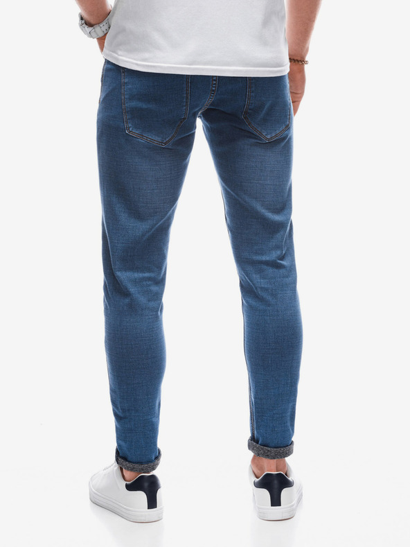 Edoti Ανδρικό slim fit τζιν Edoti blue