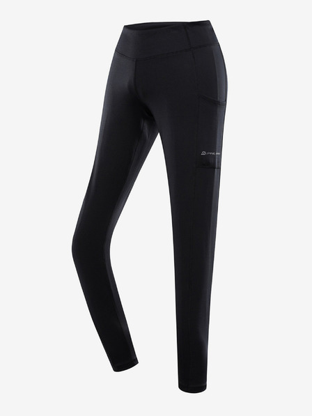 ALPINE PRO Γυναικείο cool-dry κολάν ALPINE PRO GERWA μαύρο