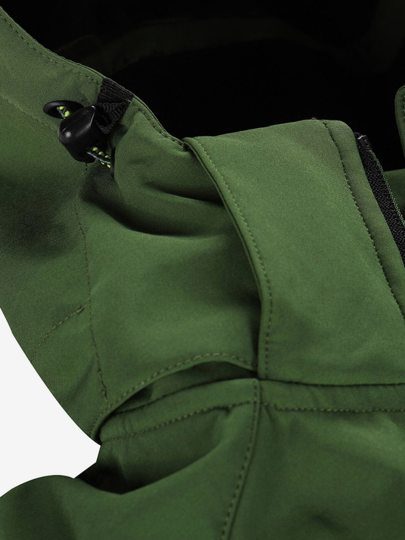 ALPINE PRO Πράσινο γυναικείο softshell μπουφάν με μεμβράνη Alpine Pro Hoora