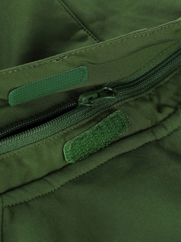 ALPINE PRO Πράσινο γυναικείο softshell μπουφάν με μεμβράνη Alpine Pro Hoora