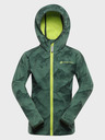 ALPINE PRO Πράσινο παιδικό softshell μπουφάν με μεμβράνη Alpine Pro Ezoro