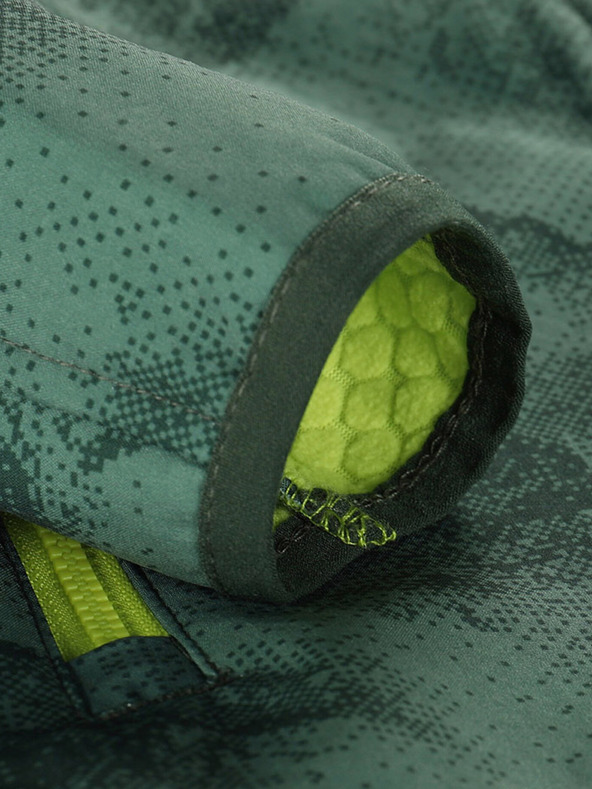 ALPINE PRO Πράσινο παιδικό softshell μπουφάν με μεμβράνη Alpine Pro Ezoro