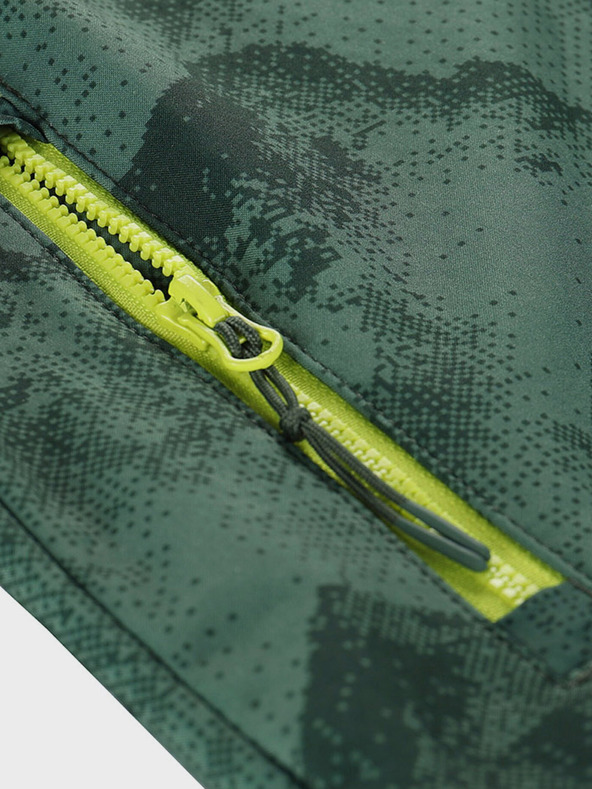 ALPINE PRO Πράσινο παιδικό softshell μπουφάν με μεμβράνη Alpine Pro Ezoro