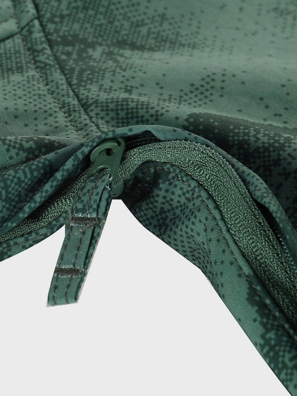 ALPINE PRO Πράσινο παιδικό softshell μπουφάν με μεμβράνη Alpine Pro Ezoro