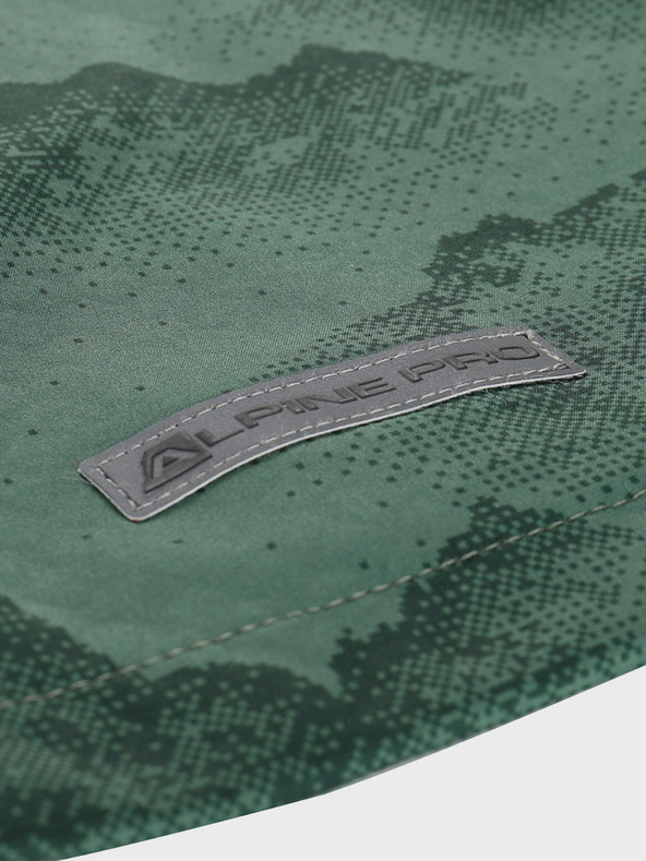 ALPINE PRO Πράσινο παιδικό softshell μπουφάν με μεμβράνη Alpine Pro Ezoro