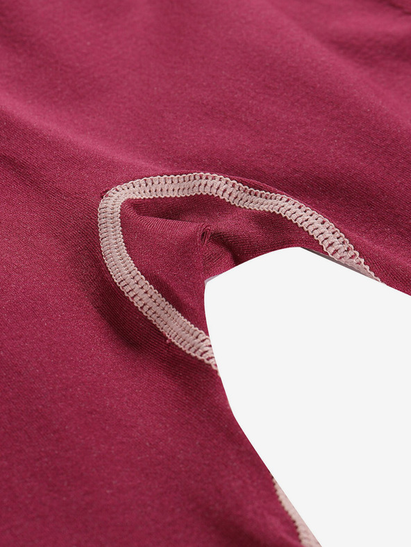 ALPINE PRO Σκούρο ροζ Γυναικεία λειτουργικά εσώρουχα Alpine Pro Lessa Pants