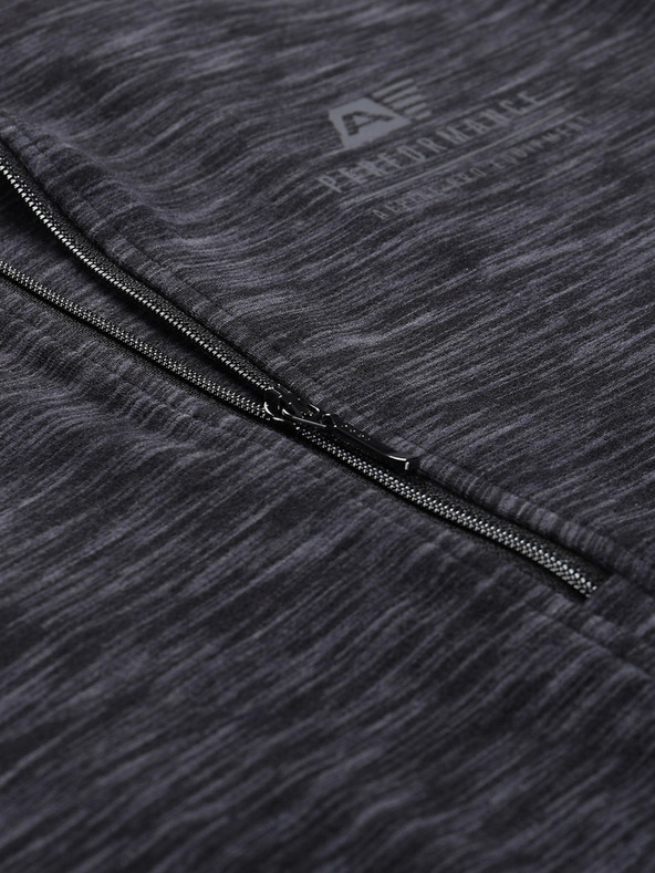 ALPINE PRO Ανδρικό πουλόβερ γρήγορου στεγνώματος ALPINE PRO QAD μαύρο