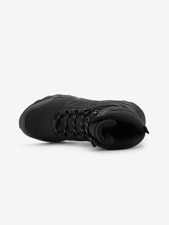 ALPINE PRO Ανδρικές χειμερινές μπότες με giga boom και μεμβράνη ptx ALPINE PRO NERBE μαύρο