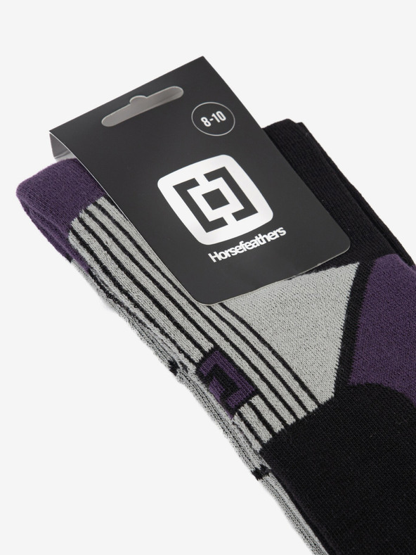 Horsefeathers Κάλτσες Snowboard Totia Thermolite - σταφύλι μέγεθος 5 - 7 HORSEFEATHERS