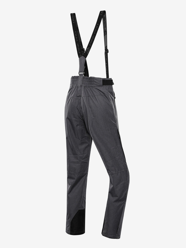 ALPINE PRO Ανδρικό παντελόνι σκι με μεμβράνη ptx ALPINE PRO OSAG μαύρη παραλλαγή pa