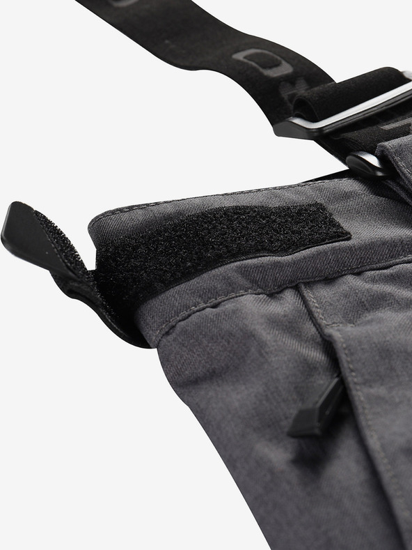 ALPINE PRO Ανδρικό παντελόνι σκι με μεμβράνη ptx ALPINE PRO OSAG μαύρη παραλλαγή pa