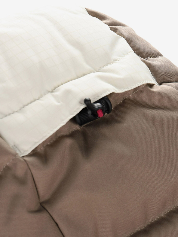 ALPINE PRO Γυναικείο πουπουλένιο μπουφάν σκι με μεμβράνη ptx ALPINE PRO FERERA creme