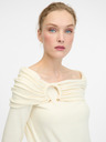 Orsay Κρεμ γυναικείο μακρυμάνικο μπλουζάκι ORSAY