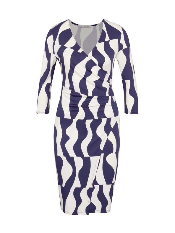 Orsay ORSAY Σκούρο μπλε γυναικείο φόρεμα με σχέδιο