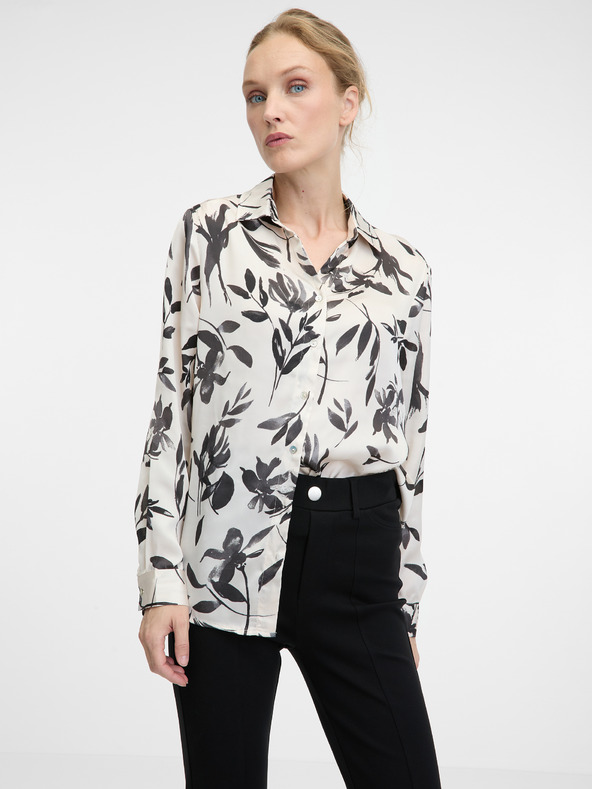 Orsay Μαύρο γυναικείο παντελόνι bootcut ORSAY