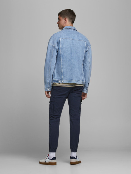 Jack & Jones Σκούρο μπλε παντελόνι Jack & Jones Paul