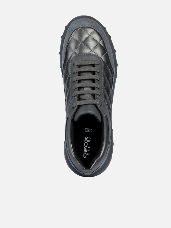 Geox Σκούρο γκρι γυναικεία αθλητικά παπούτσια Geox Alleniee