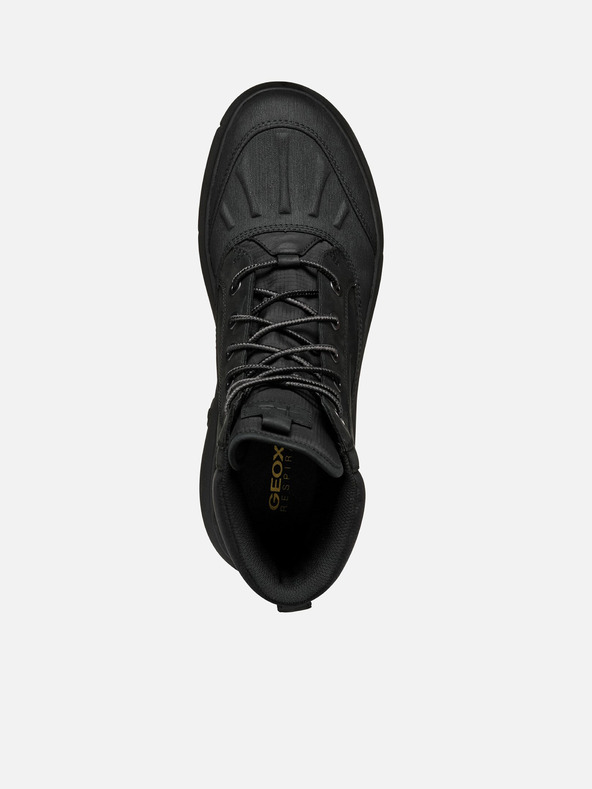 Geox Μαύρα ανδρικά μποτάκια αστραγάλου Geox Nebula + Grip AB