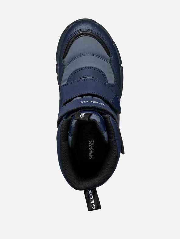 Geox Μπλε παιδικά μποτάκια Geox Flexyper B Abx