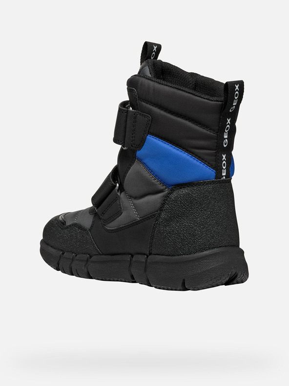 Geox Γκρι παιδικά μποτάκια Geox Flexyper B Abx
