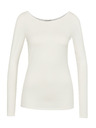 Orsay Λευκό γυναικείο μακρυμάνικο μπλουζάκι ORSAY